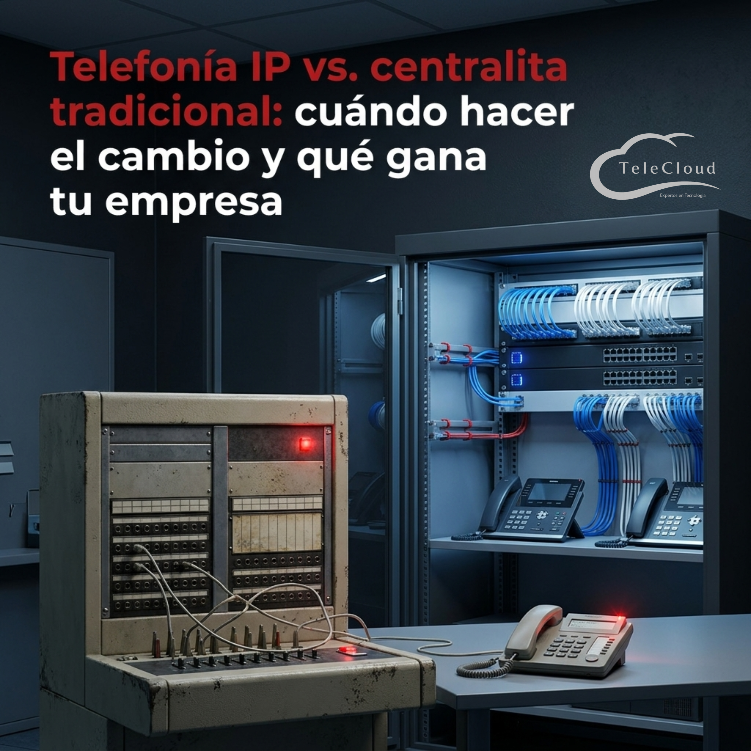 Telefonía IP vs. centralita tradicional: cuándo hacer el cambio y qué gana tu empresa